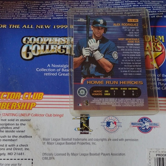 Alex Rodriguez Starting Lineup and Insert card - Picture 3 of 4